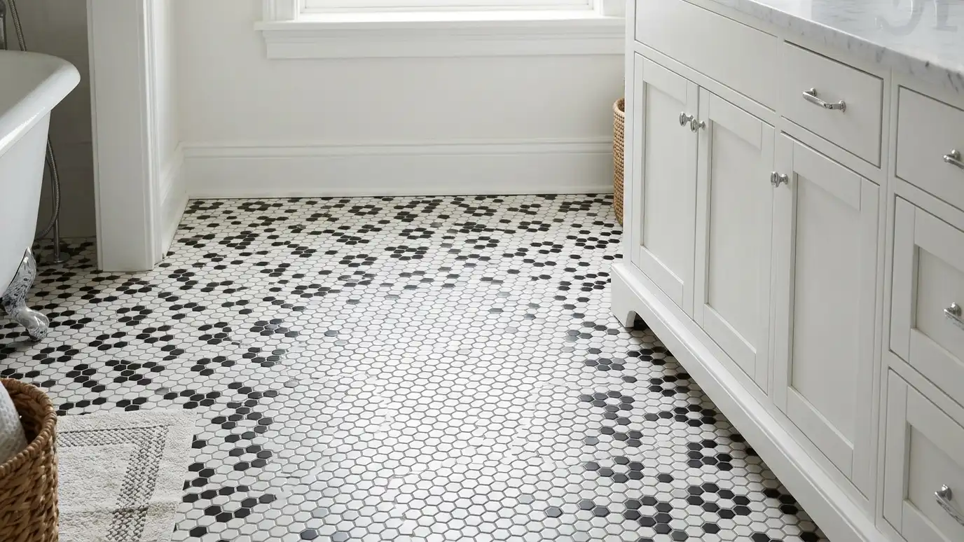 Bathroom Floor Tile Installation in Nashville and Middle Tennessee