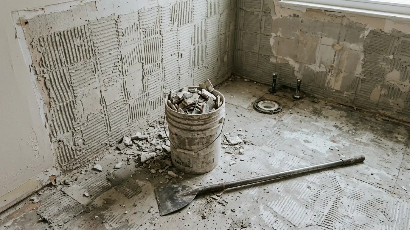 Old Tile Removal and Demolition in Nashville and Middle Tennessee