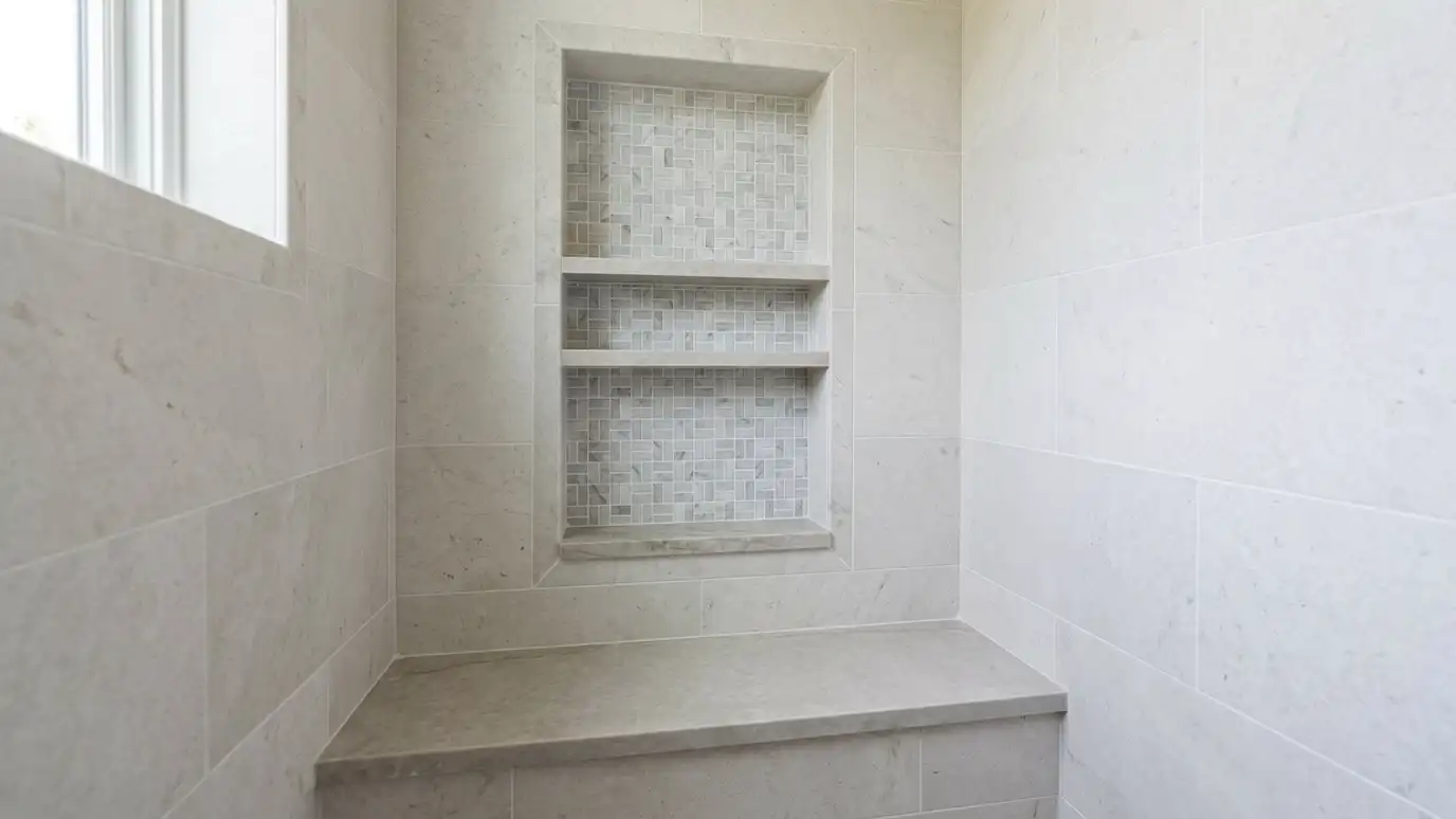 Shower Niche and Bench Installation in Nashville and Middle Tennessee
